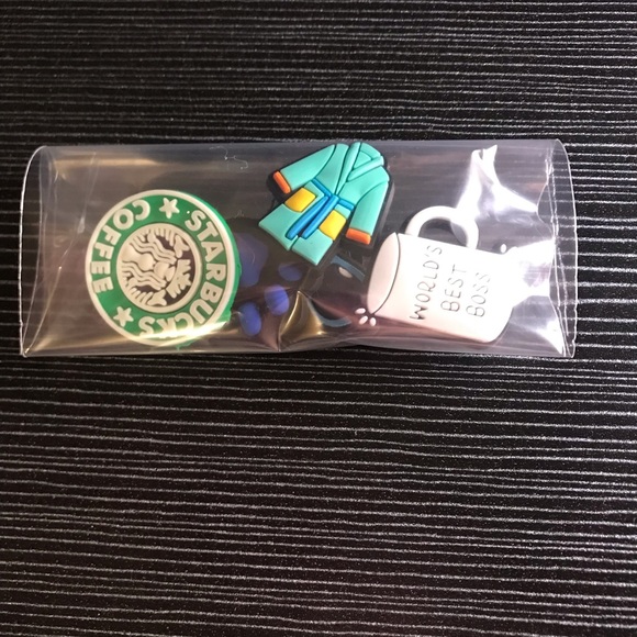 Starbucks & Best Boss Themed Croc Charms *Bundle 3 Save 20%* - Picture 5 of 5